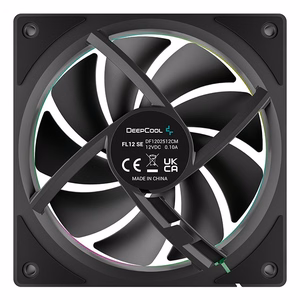 DeepCool FL12 SE Computer case Fan 12 cm melns 1 pc(s)