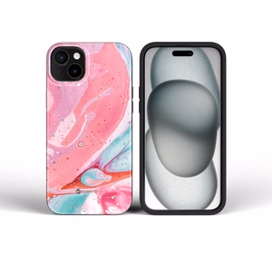 FORCELL F-PROTECT Mirage, militārā kritiena pārbaudītais viedtālruņa apvalks, MagSafe saderīgs IPHONE 15 PRO rozā
