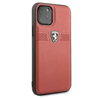 Ferrari FEOBAHCN58RE iPhone 11 Pro 5.8" sarkans/sarkans cietais apvalks Off Track Leather