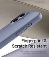 Korpuss Mercury Pure Magsafe Silicon Case Apple iPhone 17 lavandrs pelēks