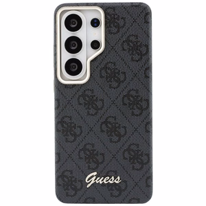 Guess maciņš 4G Script MagSafe priekš Samsung Galaxy S26 Ultra melns
