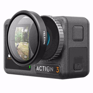 4 TELESIN CPL/ND8/ND16/ND32 filtru komplekts DJI Osmo Action 3 / 4 / 5