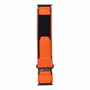 Strap to Apple Watch Forcell F-Design FA05 nylon hook-and-loop 42 / 44 / 45 / 49 mm orange