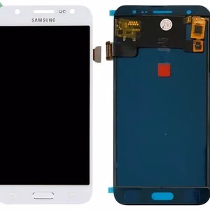 LCD ekrāns Samsung J500 J5 ar skārienjūtīgu ekrānu balts oriģināls (servisa pakotne)