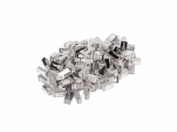 Lanberg PLS-5000 wire connector RJ-45 Stainless steel, caurspīdīgs