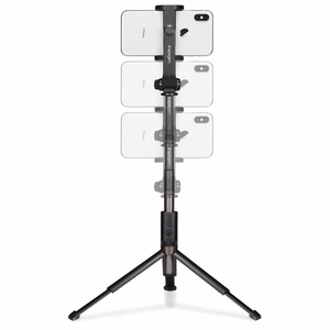 selfiju nūja Spigen S540W Bluetooth ar trijkāji - melns