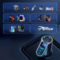 Auto lādētājs Joyroom "JR-CL21" Melns 150W (2xPD / 1xUSB / extra port / LED)