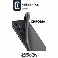 Cellularline Chroma maciņš - maciņš Samsung Galaxy A25 5G (melns)