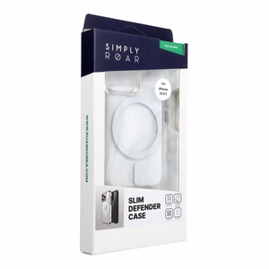 ROAR viedtālruņa apvalks SLIM DEFENDER IPHONE 16 caurspīdīgs