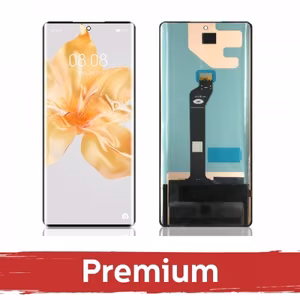 LCD displejs saderīgs ar Huawei Honor 70 melns OEM