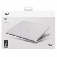 Uniq Claro MacBook Air 15'' apvalks (2023) - caurspīdīgs