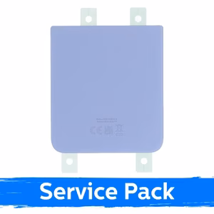 Aizmugurējais vāks, saderīgs ar Samsung F721 Z Flip4 / Zils / (Service Pack)