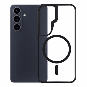 3mk Satin Armor MagCase for Samsung Galaxy S26 - caurspīdīgs melns