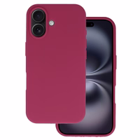 Viedtālruņa apvalks Silicone Lite Case iPhone 16 bordo