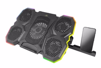 Esperanza EGC107 notebook cooling pad 2600 RPM melns