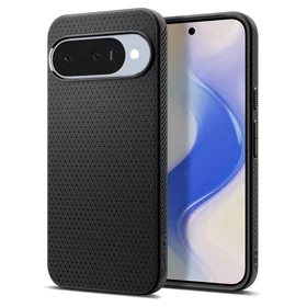 Spigen Liquid Air viedtālruņa apvalks Google Pixel 10 / 10 Pro - matēta melna