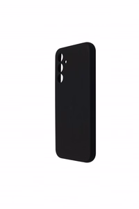 JM REGULAR DEFENSE silikona maciņš Galaxy A25, melns