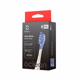 Oclean Ultra White birstīšu uzgaļi 2 gab. UW03 W02, balti