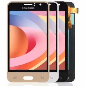 LCD displejs saderīgs ar Samsung J120 2016 J1 balts HQ