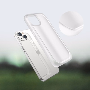 Raptic X-Doria Slim viedtālruņa apvalks iPhone 14 Plus aizmugures vāciņš caurspīdīgs