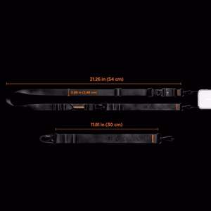 SPIGEN DA30M UNIVERSAL LANYARD STRAP CROSSBODY melns