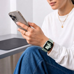 Tech-Protect silikona siksniņa Apple Watch 40/41/42 mm pulkstenim, gaiši zaļa