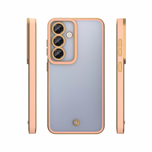 Silky Gold case for Xiaomi Redmi 14C 4G/ 14C 5G / Redmi A4 / POCO C75 pink