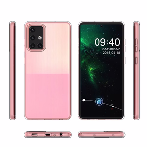 Gēla viedtālruņa apvalks Ultra Clear 0.5mm Samsung Galaxy A73 caurspīdīgs