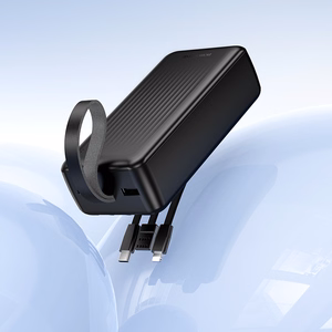 Borofone Power Bank 30000mAh BJ79B Clever - USB - with Type C and Lightning cables black