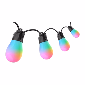 NEEWER RGB āra gaismas virtene, silti balta