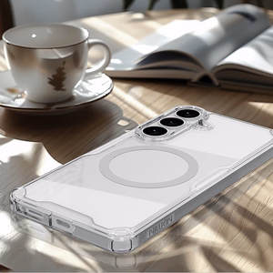 Nillkin Nature TPU Pro MagSafe saderīgs maciņš priekš Samsung Galaxy S26 balts