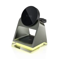 Tech-Protect QI15W-A43 3in1 bezvadu lādētājs ar MagSafe Apple ierīcēm - melns