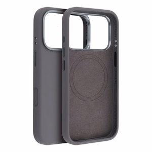 Maciņš priekš iPhone 15 PRO Forcell F-Protect Frame Premium saderīgs ar Magsafe pelēks