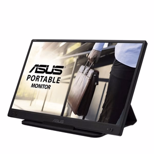 ASUS ZenScreen MB166C datora monitors 39,6 cm (15,6") 1920 x 1080 pikseļi Full HD LED melns