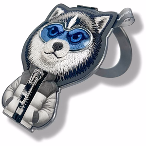Nimmy Cool&Cute 2.0 Wolf magnētiskais piekariņš melns