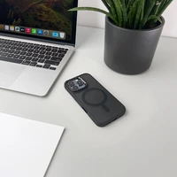 MagSafe saderīgs modes futrālis priekš Samsung Galaxy A57 - Black