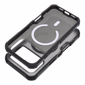 Case for iPhone 16 Forcell F-Protect BumperX Premium compatible with MagSafe black