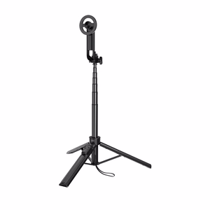XO SS30 Bluetooth pašbilžu nūja-statīvs, melna, magnētiska, saderīga ar MagSafe, 123cm