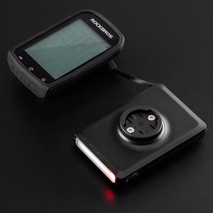 Rockbros JP008 priekšējais velosipēda lukturis ar ārējo akumulatoru 5000mAh 150lm IPX6 - melns