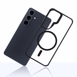 3mk Satin Armor MagCase for Samsung Galaxy S26 - caurspīdīgs melns