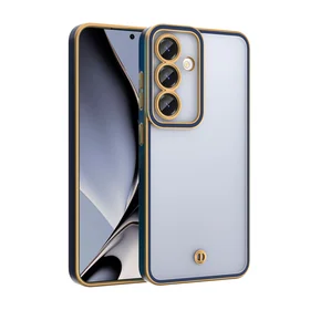Silky Gold viedtālruņa apvalks Xiaomi Redmi 14C 4G / 14C 5G / Redmi A4 / POCO C75 zils