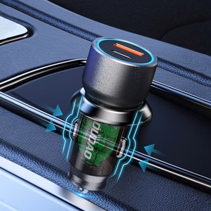 Dudao R4T 25W USB-A / USB-C Car Charger - Gray