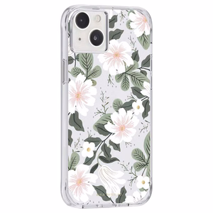 Rifle Paper Clear vāciņš ierīcei iPhone 14 Plus, ar “Willow” rakstu