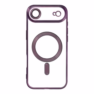 Electro Mag Cover case for iPhone 17 Air compatible with MagSafe purple