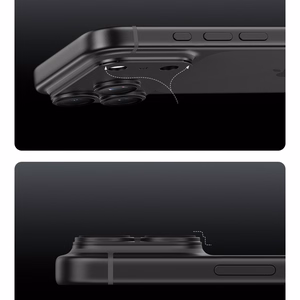 Benks OmniWarrior integrēts metāla kameras objektīvu aizsargs (C.M.SX.AP.BK.R070) iPhone 18 Pro (AR, melns)