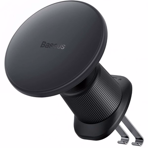 Baseus CW01 automašīnas turētājs iPhone ar 15W indukcijas lādētāju ventilācijas režģim - melns