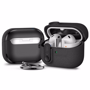 Tech-Protect plāns vāciņš ar āķi Samsung Galaxy Buds 3 / 3 FE / 3 Pro - melns
