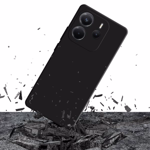 3mk Matt Case Pro viedtālruņa apvalks Xiaomi Redmi Note 14 4G - matēts melns
