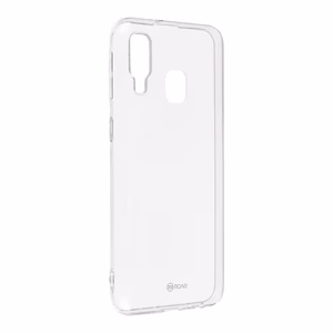 ROAR viedtālruņa apvalks JELLY SAMSUNG A40 - caurspīdīgs