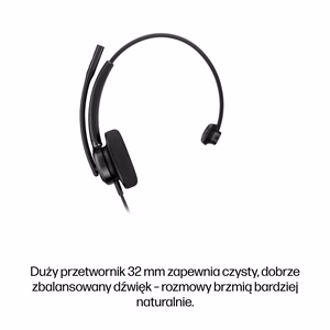 HP Poly Mission 415 USB vadu austiņas ar mikrofonu